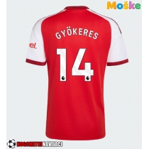 Moške Nogometnih dresov Arsenal Viktor Gyokeres #14 Domači 2026-27 Kratki rokavi